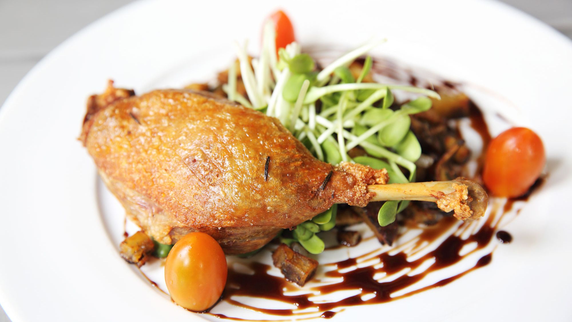 Confit de canard - plat signature de FrenchDuck